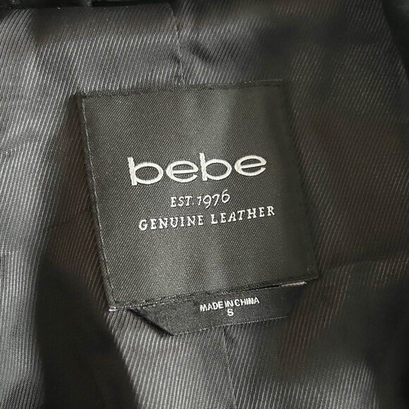 RARE Bebe Emma Suede Jacket ASO Katherine Pierce - Picture 7 of 11